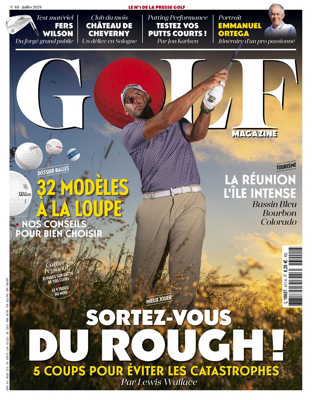 Golf Magazine n°411 : sortez-vous du rough !