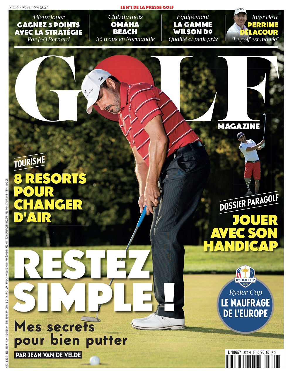 Le Golf Magazine n°379 est en kiosque !