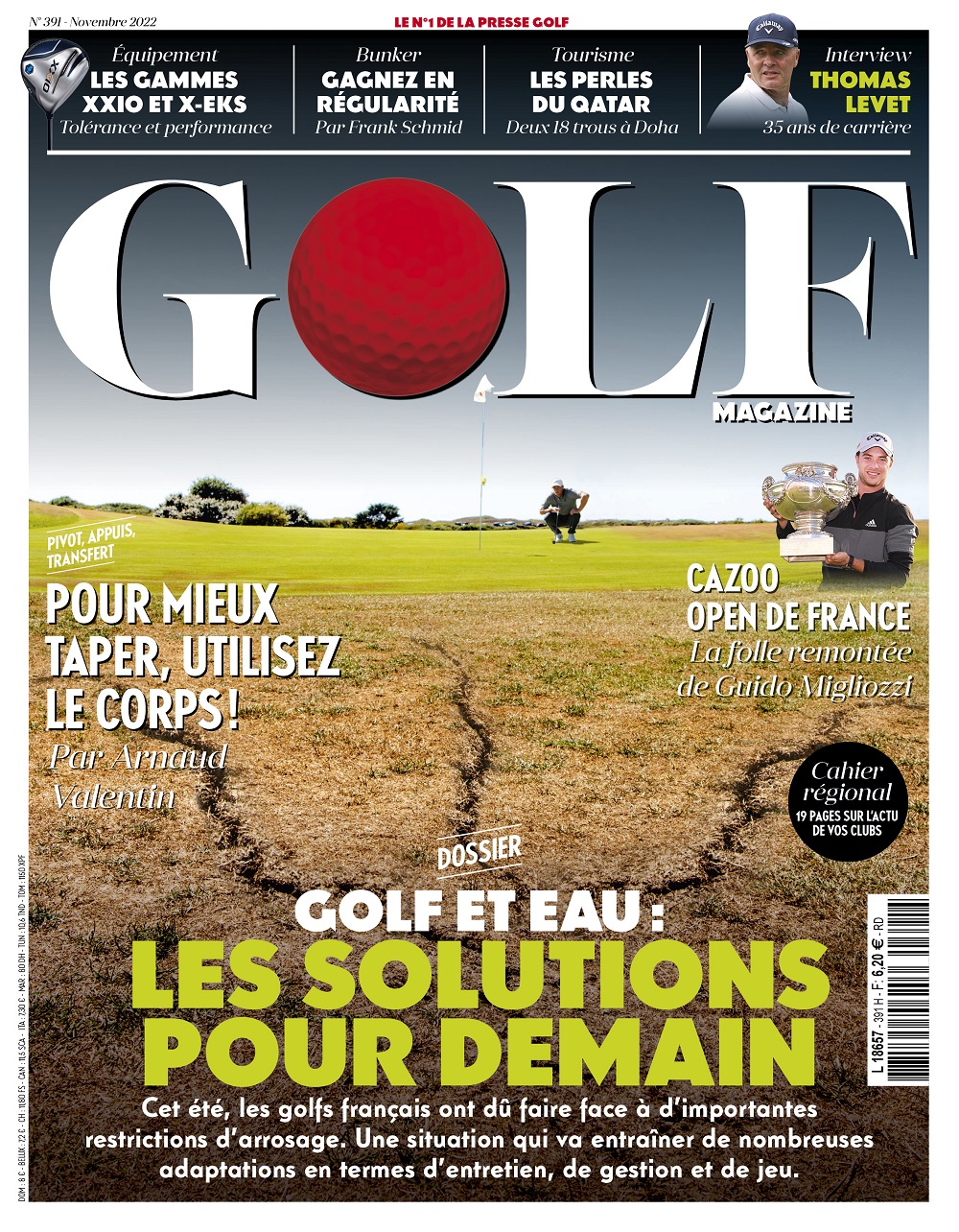 Le Golf Magazine n°391 est en kiosque !