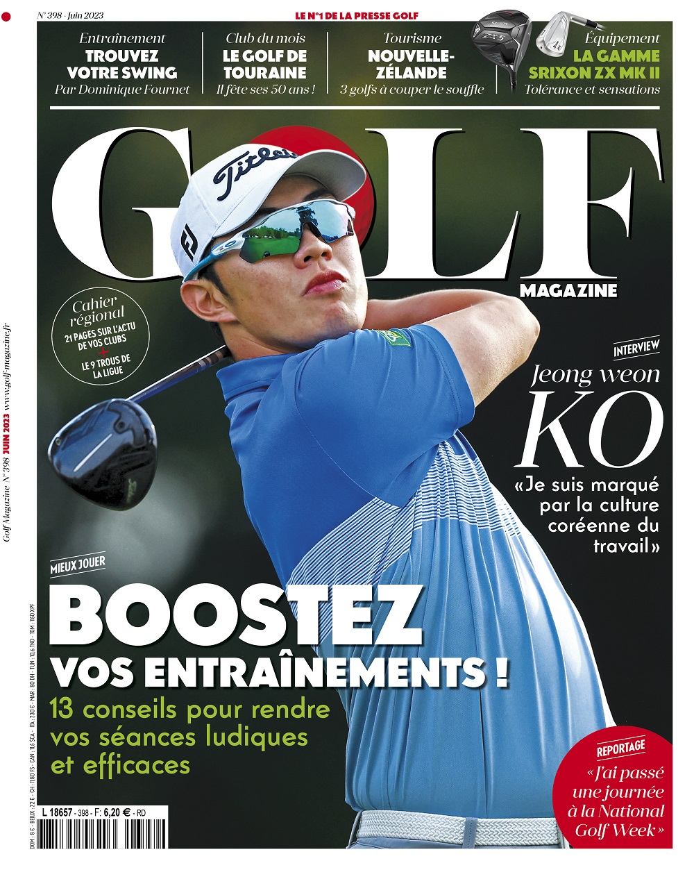 Le Golf Magazine n°398 est en kiosque !