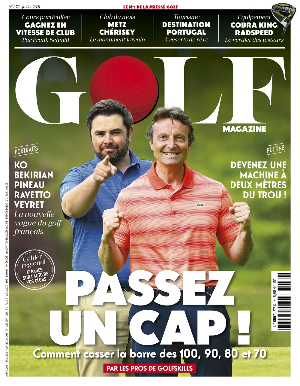 Le Golf Magazine n°375 est en kiosque !
