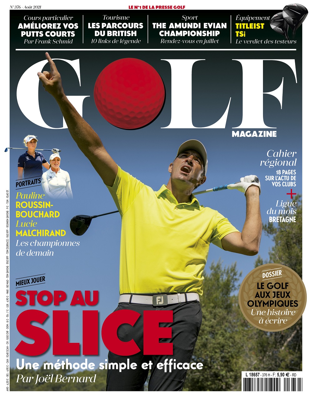 Le Golf Magazine n°376 est en kiosque !