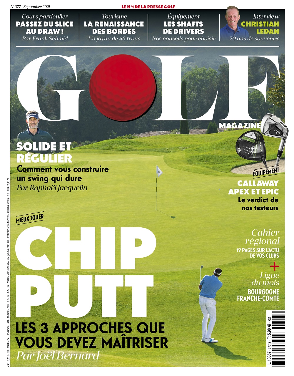 Le Golf Magazine n°377 est en kiosque !