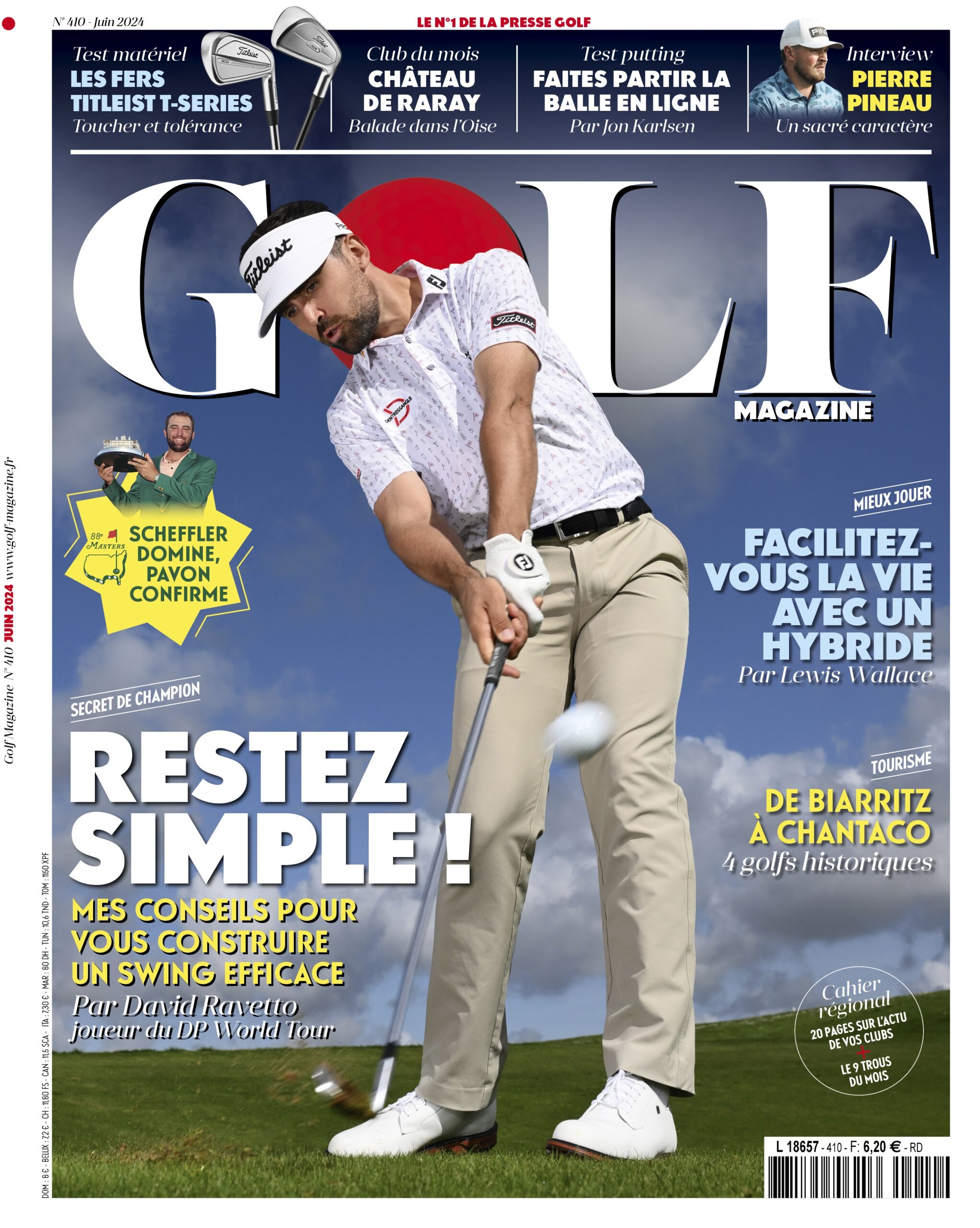 Golf Magazine n°410 : Construisez un swing simple et efficace !
