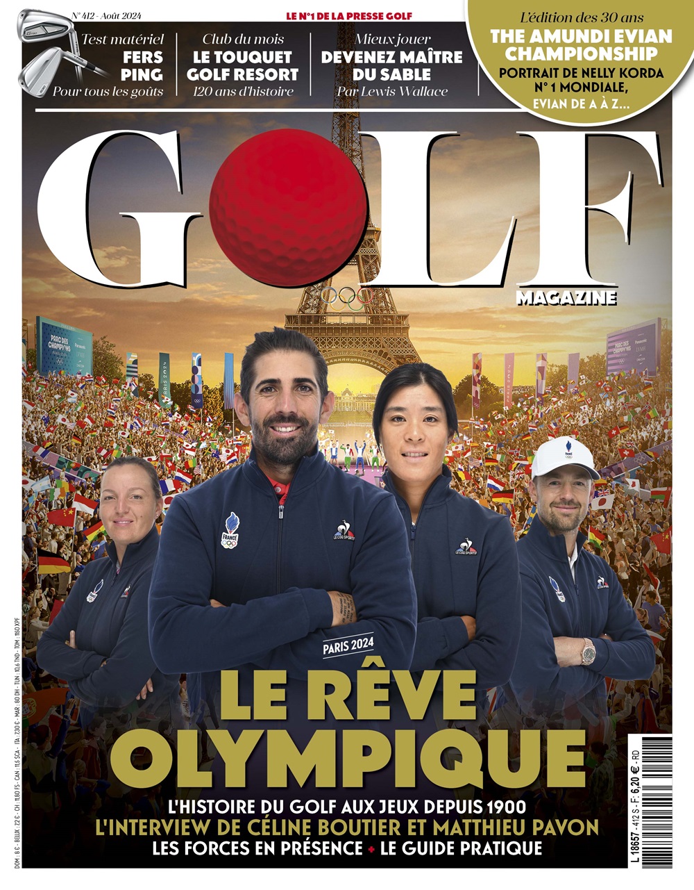 Golf Magazine n°412 : le rêve olympique