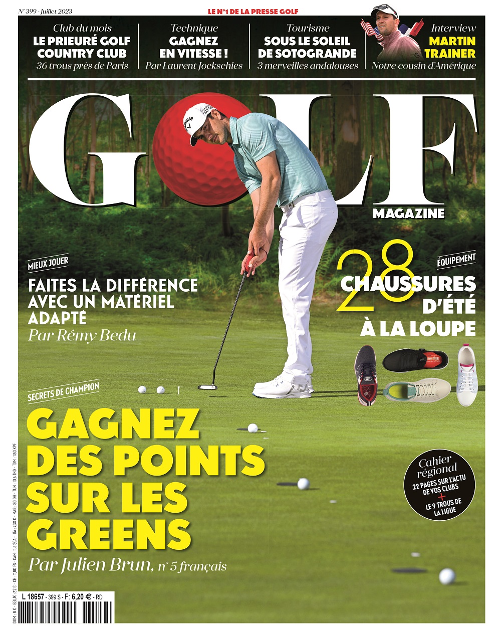 Golf Magazine n°399 : gagnez des points sur les greens !