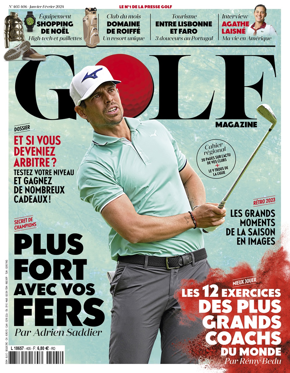 Golf Magazine n°405-406 : plus fort avec vos fers !