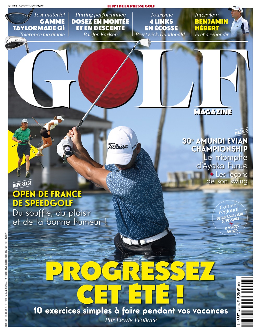 Golf Magazine n°413 : progressez cet été !