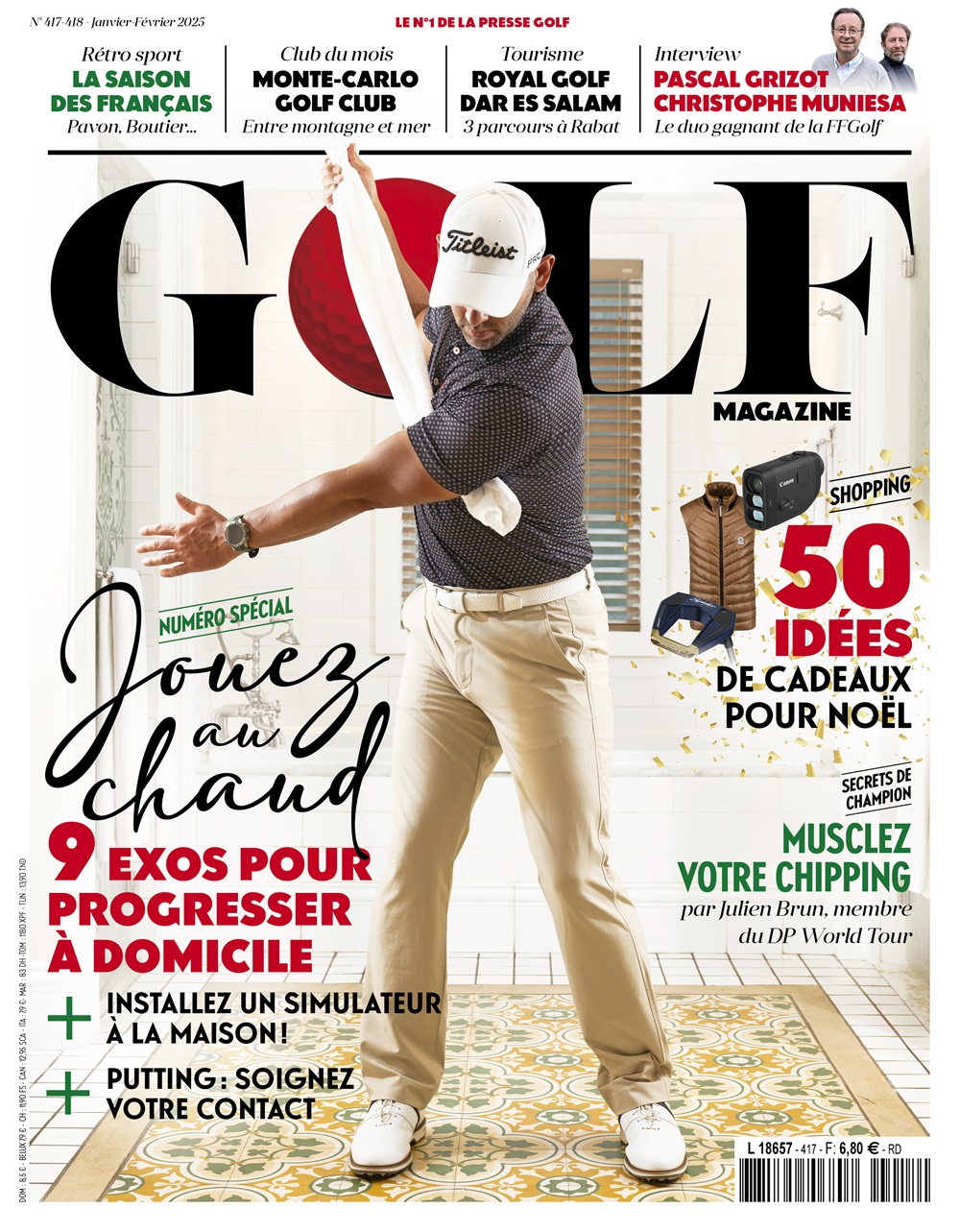 Golf Magazine n°417-418 : Jouez au chaud !