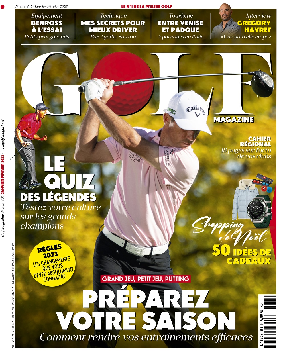 Le Golf Magazine n°393-394 est en kiosque !