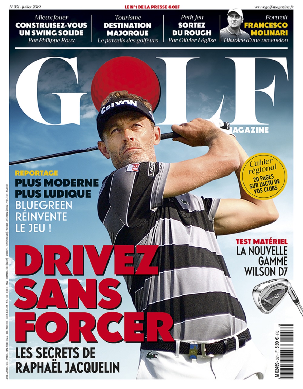 Le Golf Magazine n°351 est en kiosque