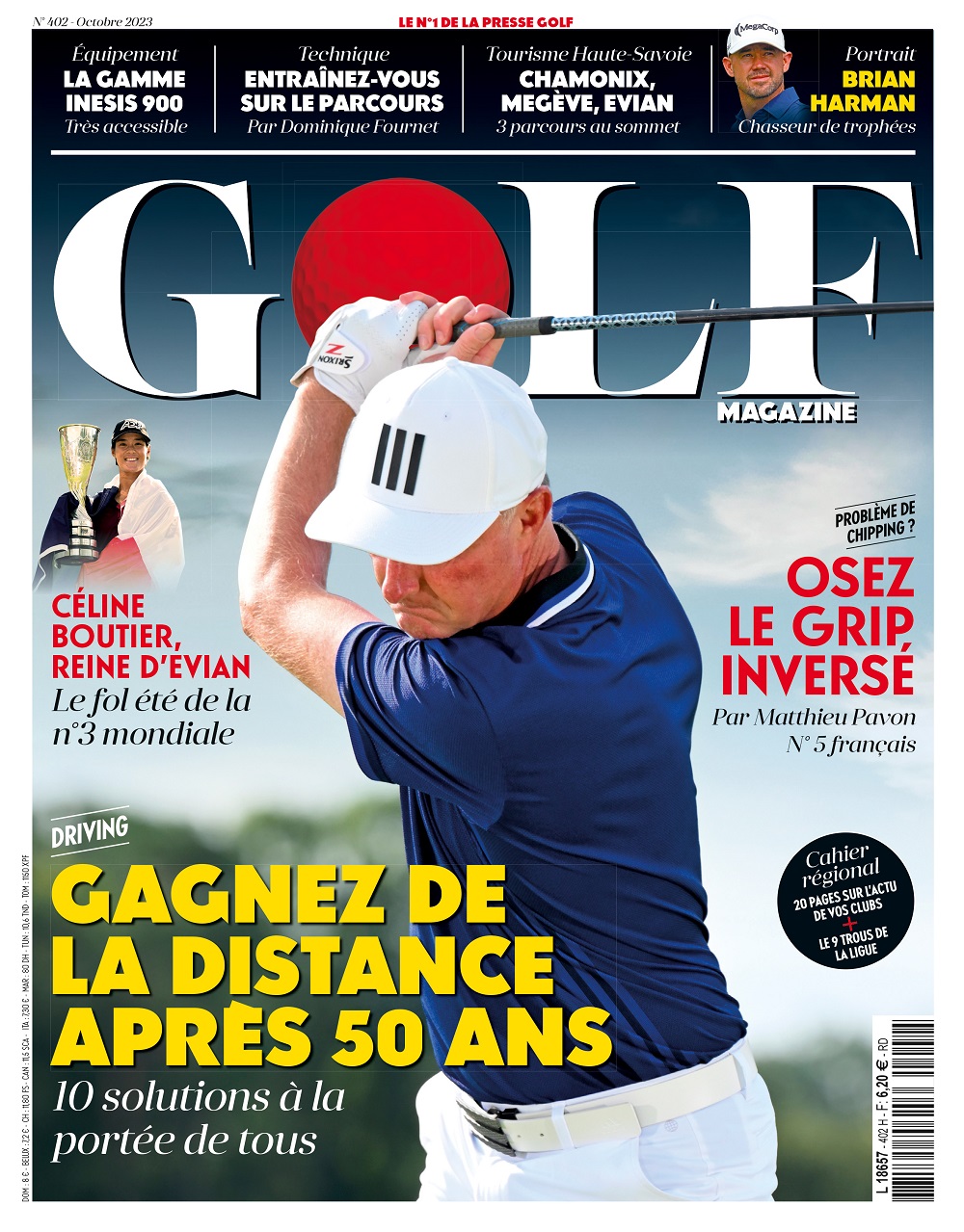 Golf Magazine n°402 : gagnez de la distance après 50 ans !
