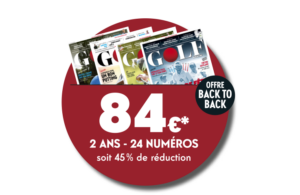 Offre Back to Back: Abonnement 2 ans (24 numéros)