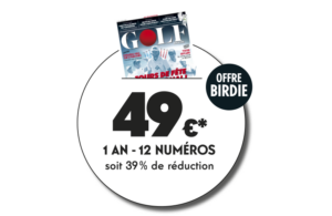 Offre Birdie: Abonnement 1 an (12 numéros)